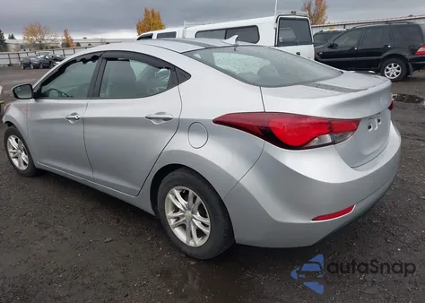 2015 Hyundai Elantra Se из США, поврежденный, VIN 5NPDH4AE8FH571291